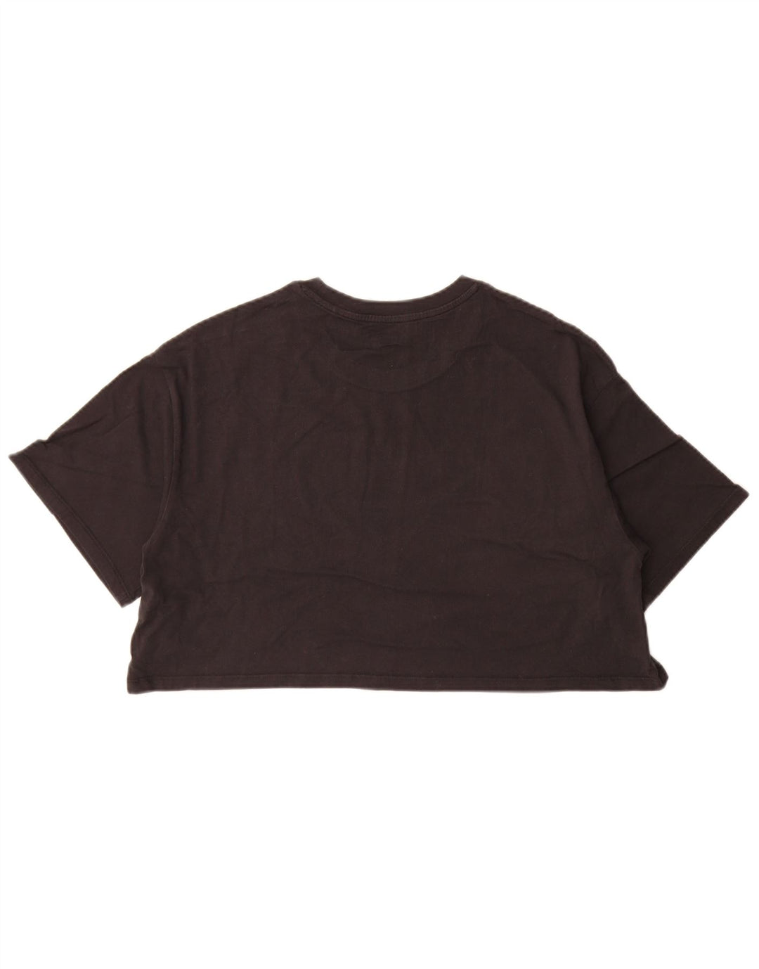 Levi's Womens Crop Oversized grafisk T-shirt top UK 10 Small Black
