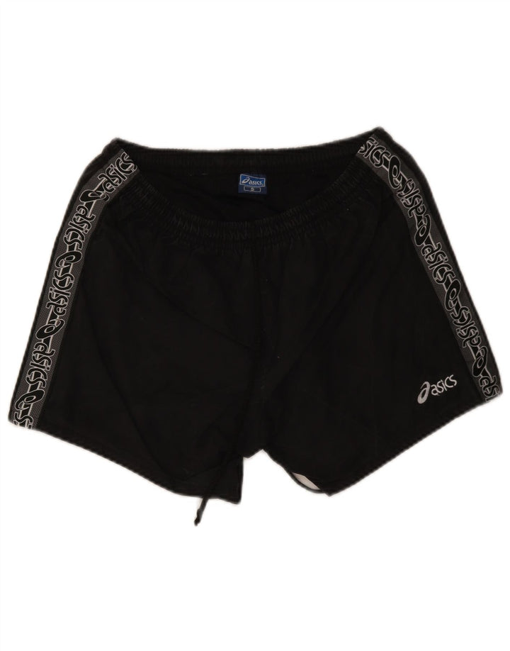 Asics Herre grafiske sportsshorts Lille sort polyester