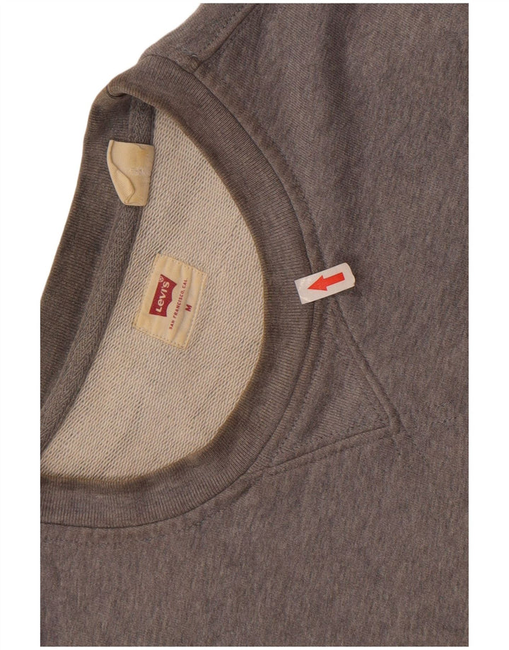 Levi's Herre sweatshirt Jumper Medium Grey Bomuld