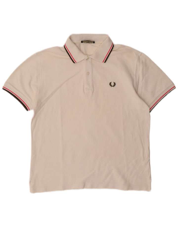 Fred Perry Herre poloshirt Medium White