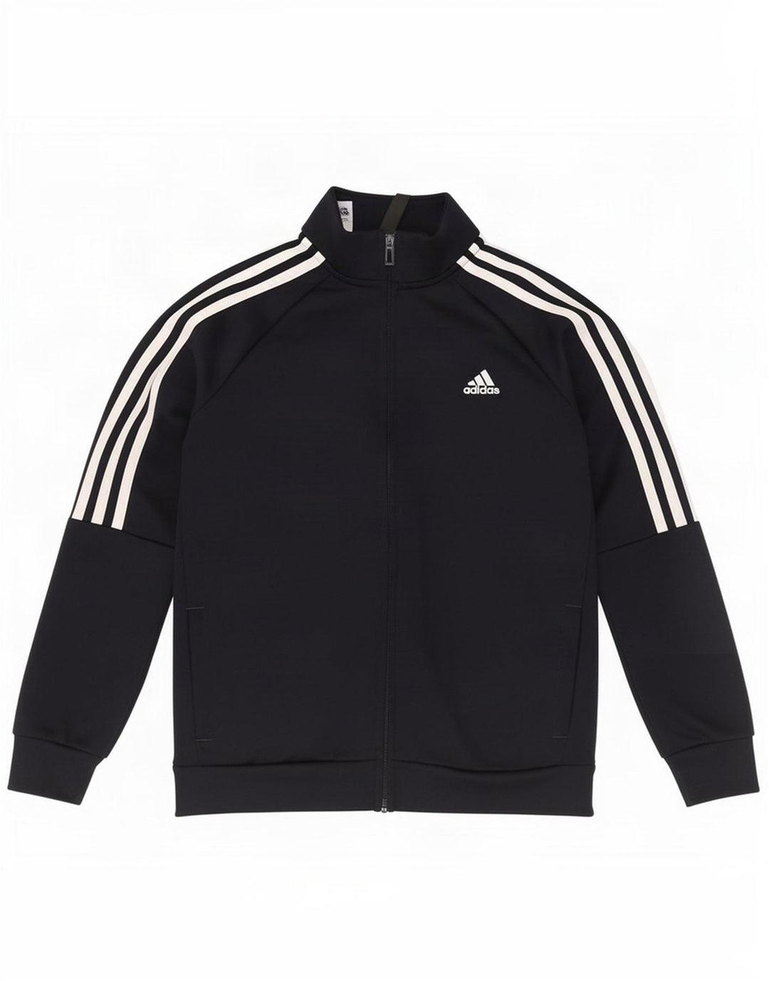 Adidas Boys Aeroready Træningsdragt Topjakke 9-10 År Sort Polyester