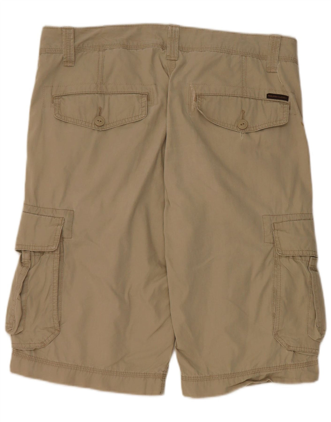 Marlboro Classics Herre Cargo Shorts W34 Large Khaki Bomuld