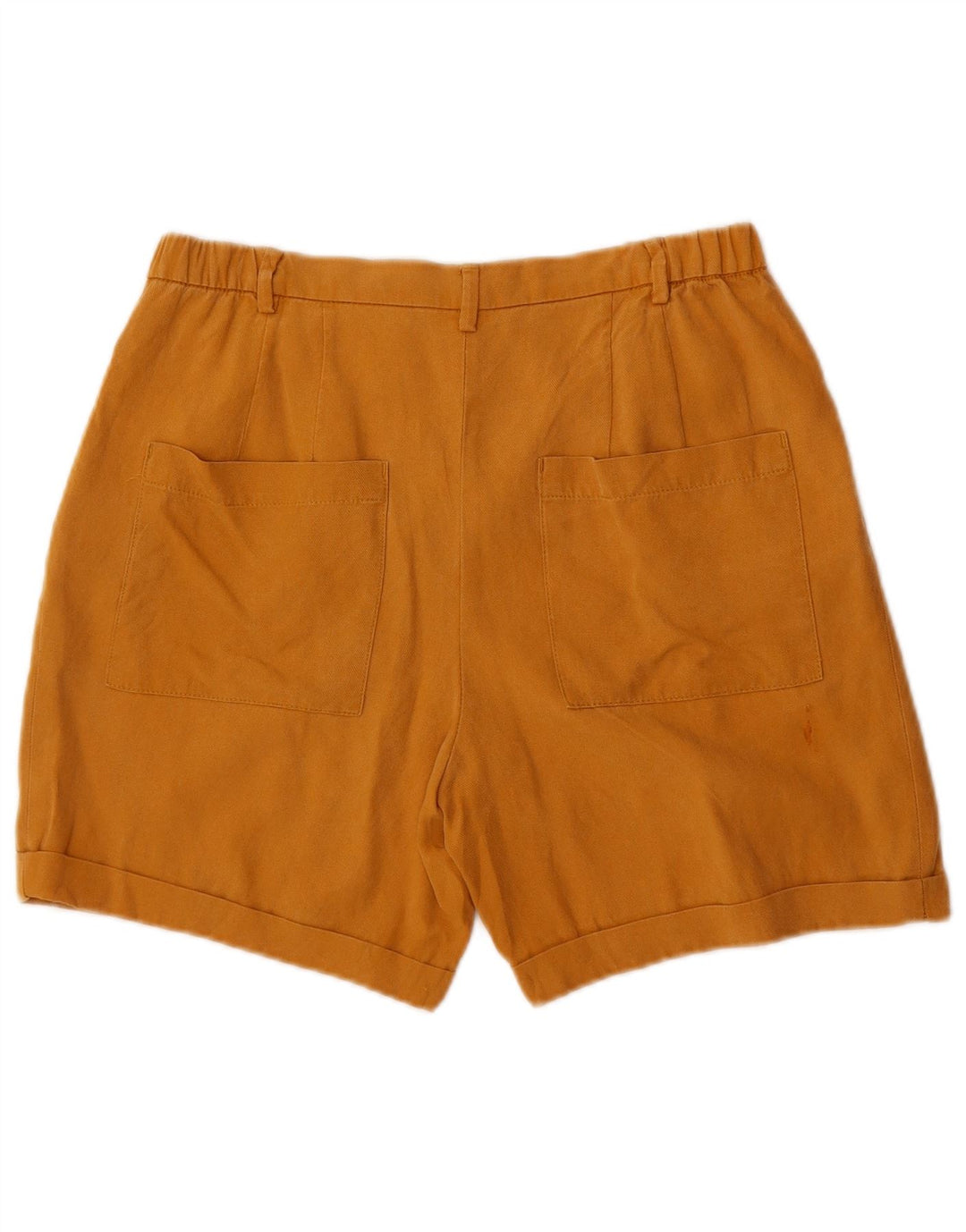 Zara Kvinder Plisseret Chino Shorts Små W26 Brun