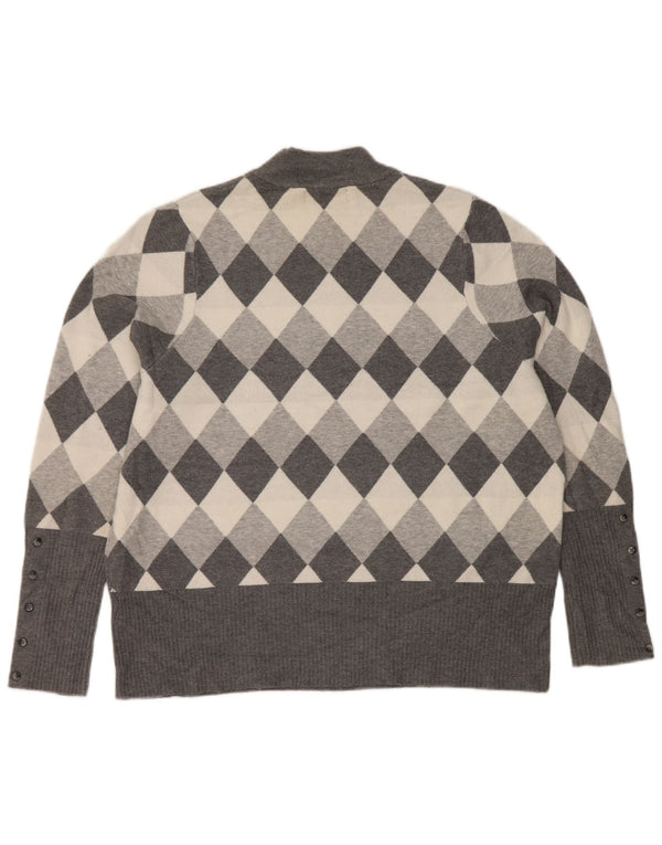 Marks & Spencer Dame Turtle Neck Jumper Sweater UK 22 3XL Grå