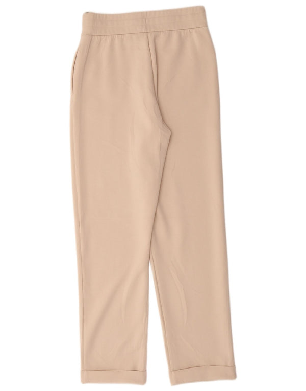 Armani Exchange Womens Træningsdragt Bukser UK 8 Small Beige Polyamid