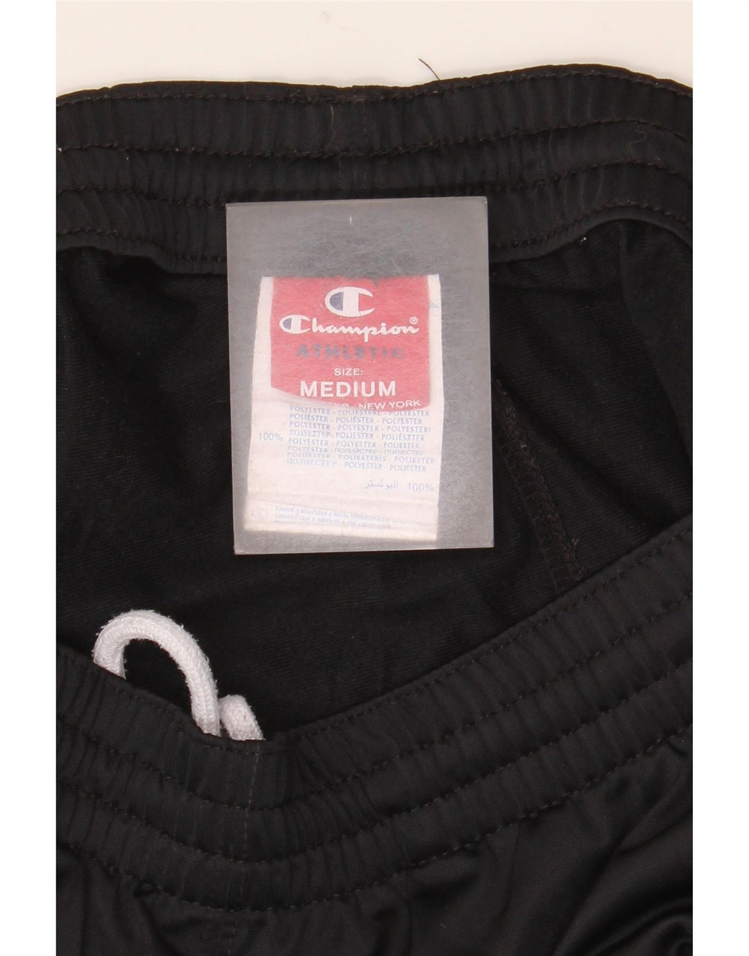Champion Herre grafisk træningsdragt Bukser Joggers Medium Sort Colourblock