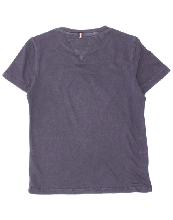 Tommy Hilfiger drenge grafisk t-shirt top 5-6 år marineblå bomuld