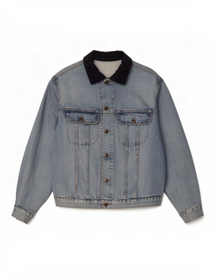 Vintage denimjakke til mænd UK 42 XL Blå