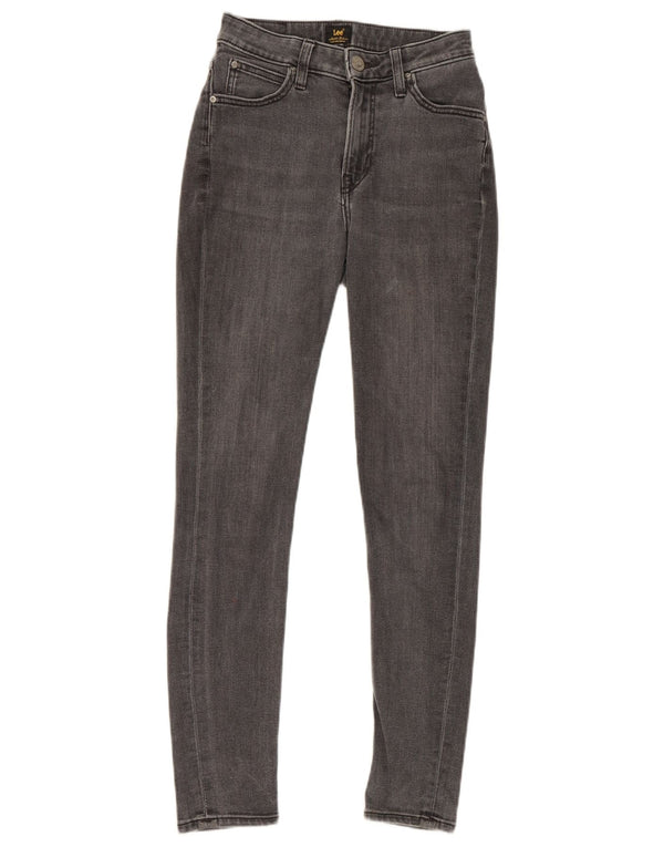 Lee Dame Ivy Skinny Jeans W26 L31 Grå Bomuld