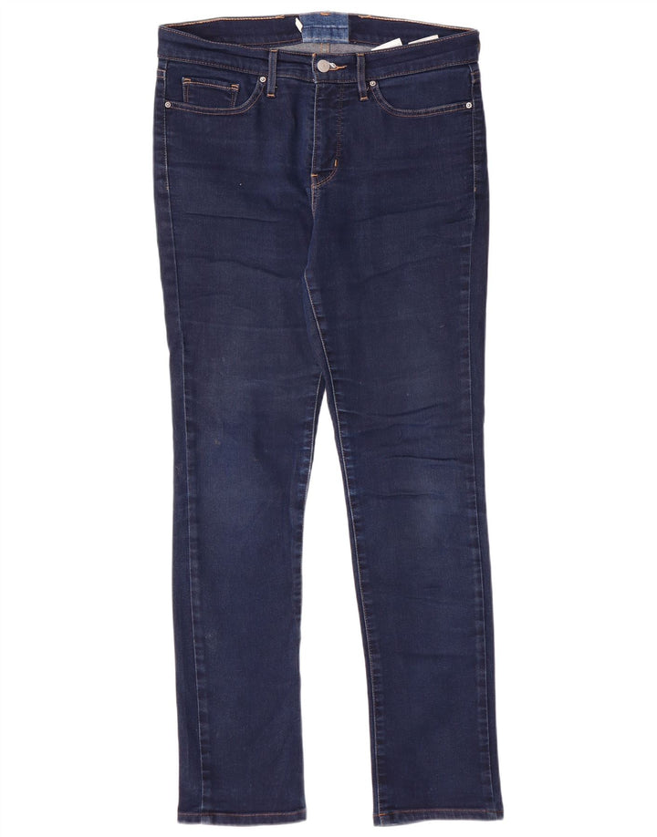 LEVI'S Slim Jeans til kvinder W29 L30 Marineblå Bomuld