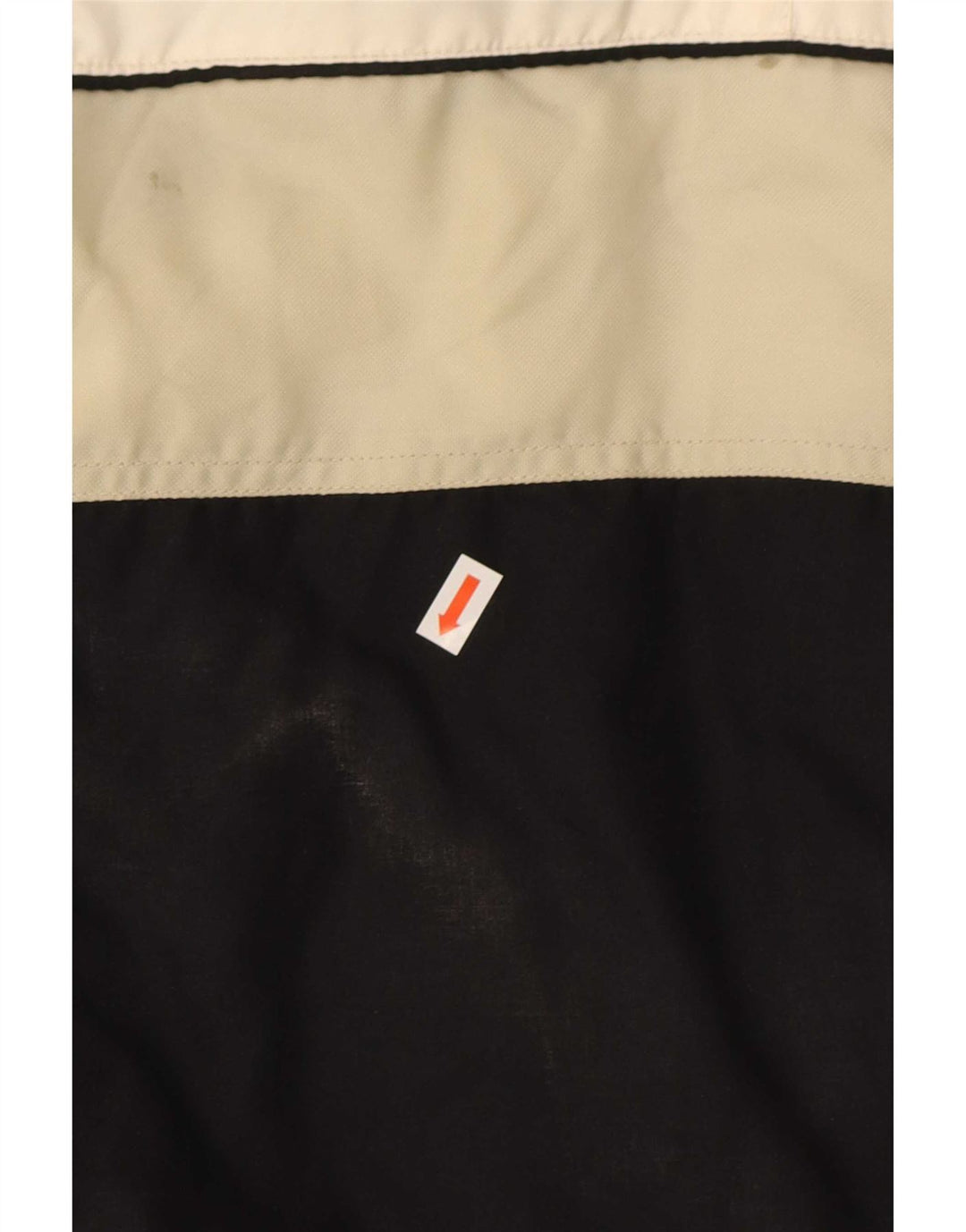 Vintage Skijakke til mænd IT 48 Medium Sort Colourblock Polyester