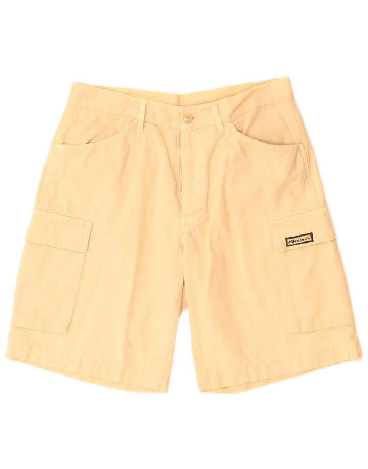 Ellesse Herre Cargo Shorts W40 XL Beige Bomuld