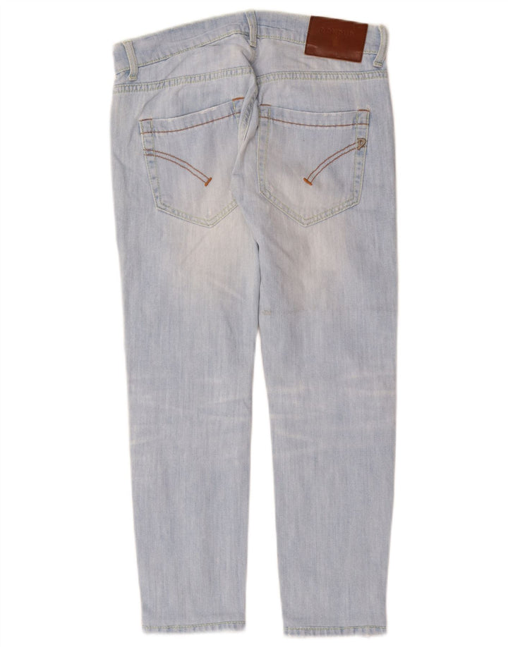 Dondup Dame Distressed Slim Jeans W26 L25 Blå Bomuld