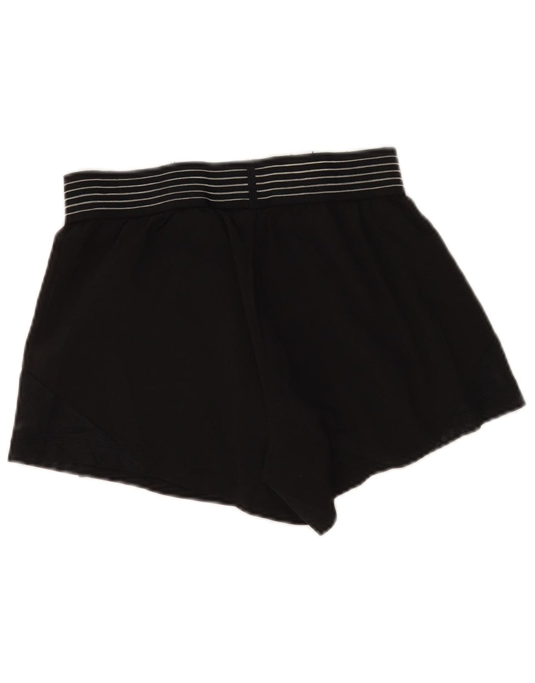 Nike Dame Dri Fit Sport Shorts UK 8 Small Black Polyester