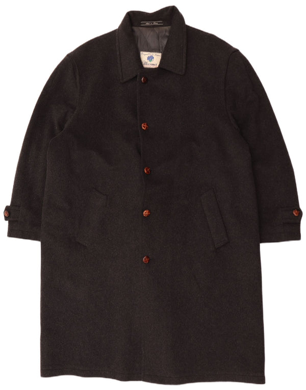 Moessmer Herre Overfrakke IT 56 3XL Grå Uld