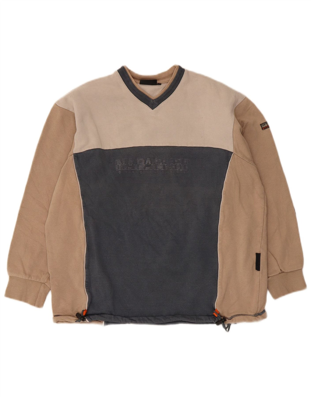 Napapijri Herre Grafisk Sweatshirt Jumper XS Flerfarvet Colourblock