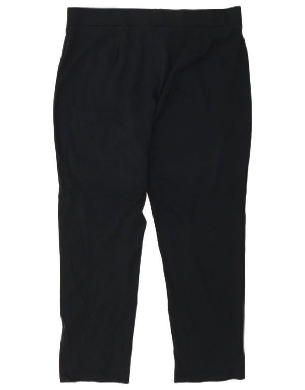 Marks & Spencer Dame Slim Casual Bukser UK 16 Large W34 L27 Navy Blue