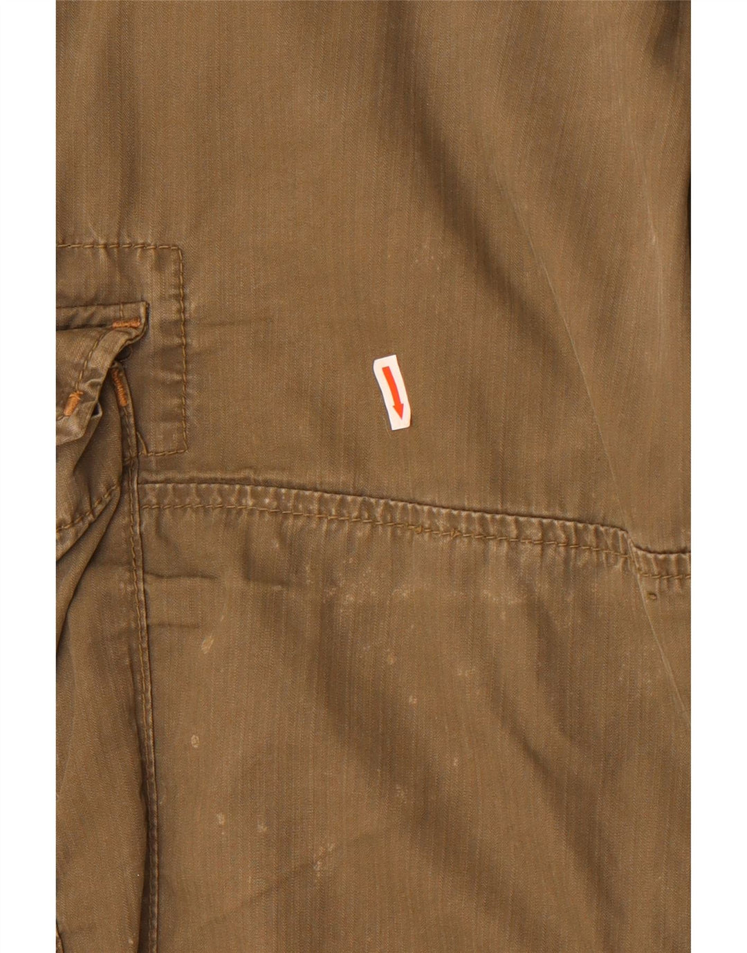 Marlboro Classics Herre Cargo Shorts W38 XL Khaki Bomuld