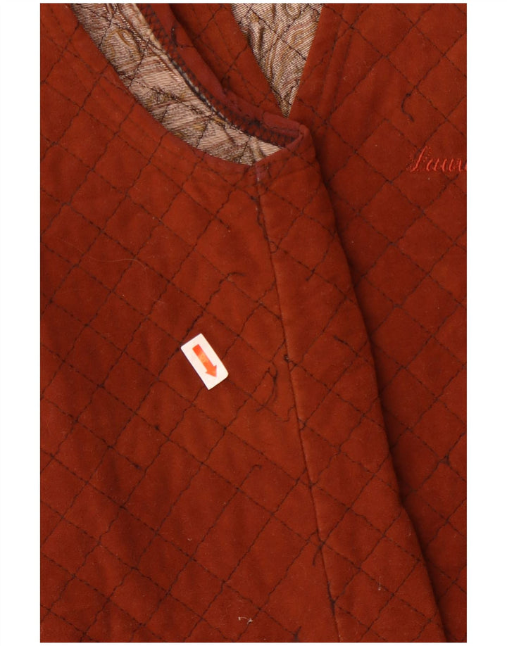 Vintage herrevest lille brun