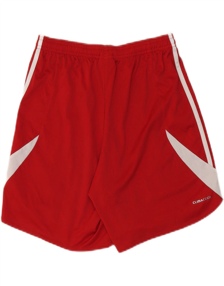 Adidas Climacool Sportsshorts til mænd Small Red Colourblock Polyester