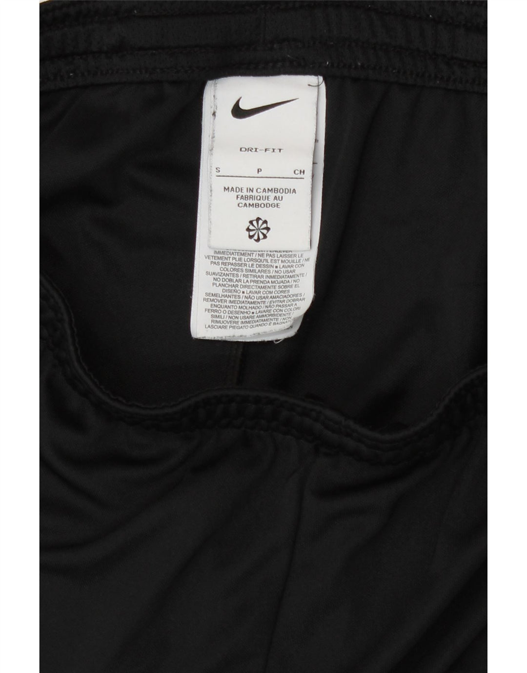 Nike Herre Dri Fit Sportshorts UK 10 Small Black Polyester