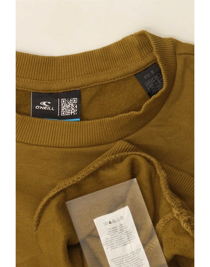 O'Neill Herre Loose Fit Sweatshirt Jumper Small Khaki Bomuld