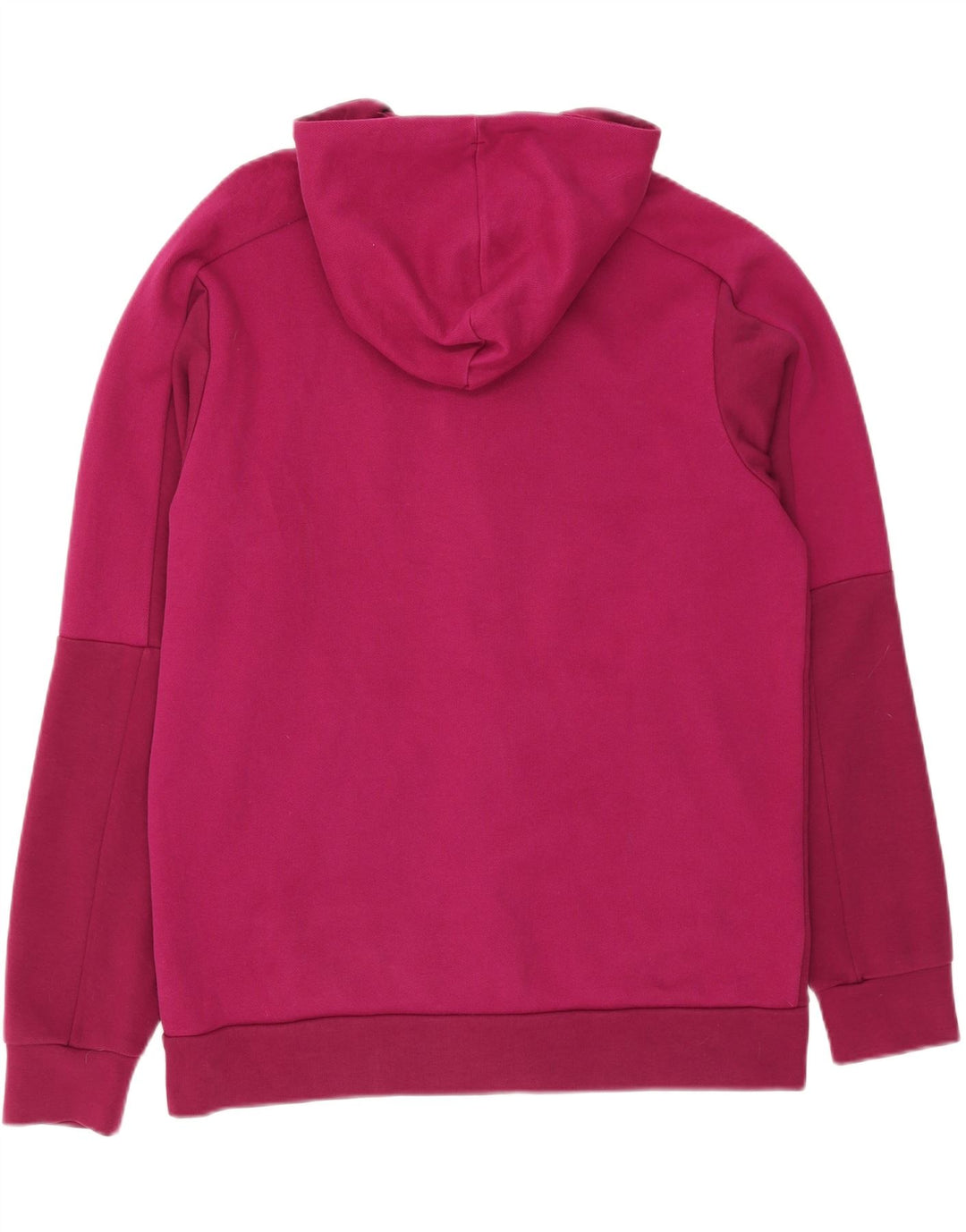 ADIDAS Mens Zip Hoodie Sweater Large Pink Cotton Vintage Adidas and Second-Hand Adidas from Messina Hembry 