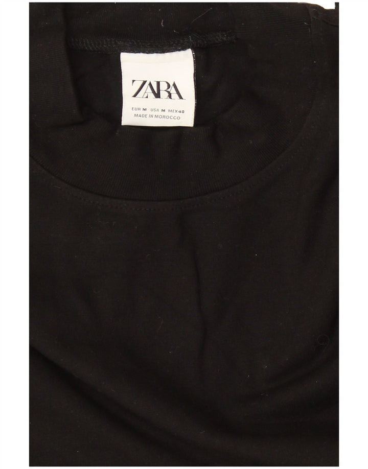 Zara Sweatshirt Jumper UK 14 Medium Sort