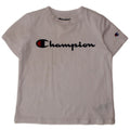 CHAMPION Drenge Grafisk T-Shirt Top 4-5 År Hvid Bomuld