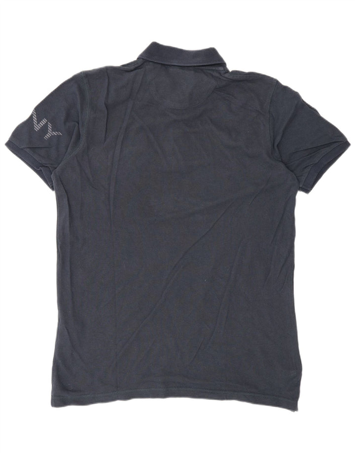 Dkny Herre Grafisk Polo Shirt Lille Marineblå Bomuld