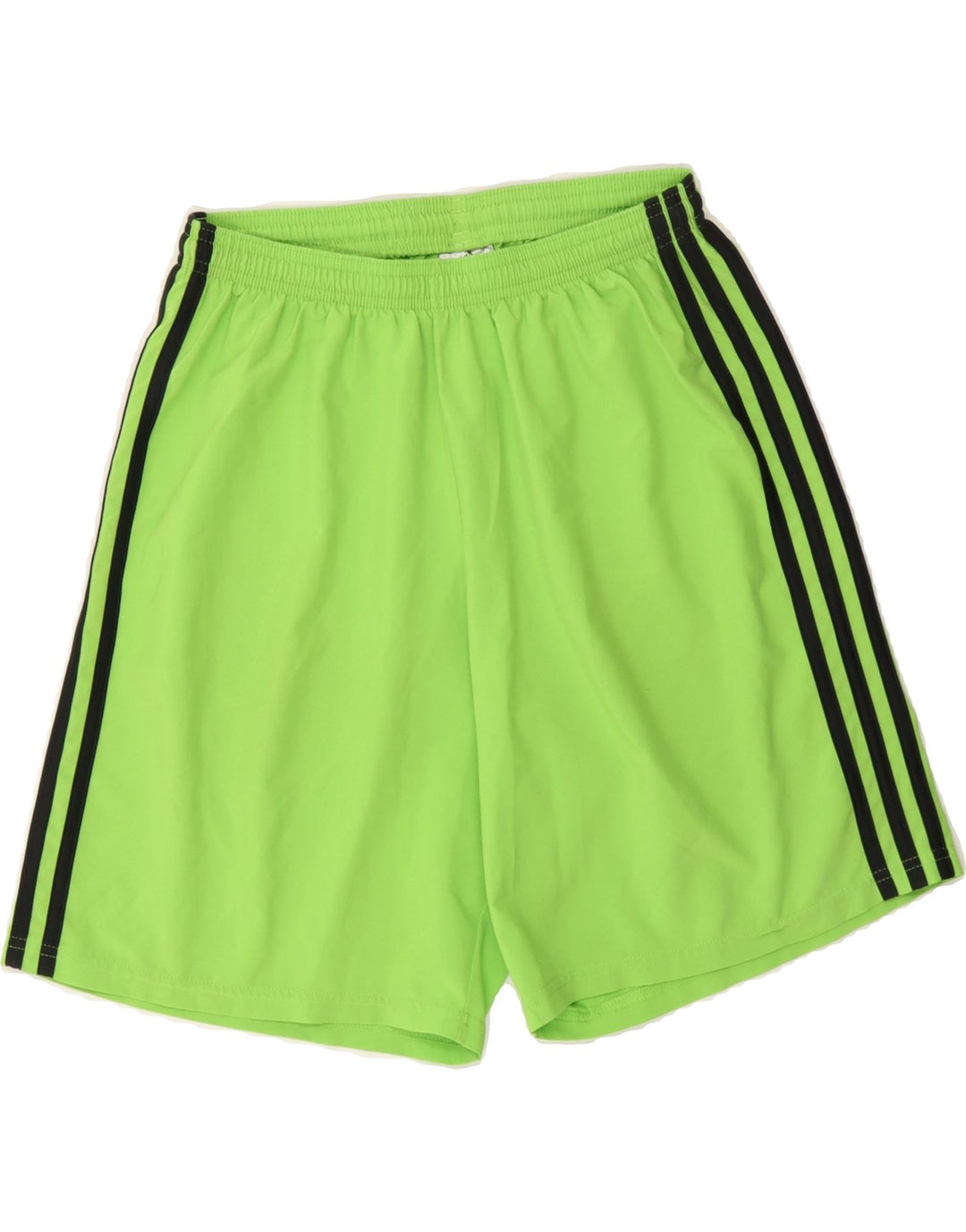 ADIDAS Boys Climalite Sport Shorts 11-12 Years Medium Green Polyester Vintage Adidas and Second-Hand Adidas from Messina Hembry 
