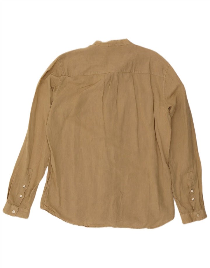 Rifle Herreskjorte Stor Beige Linned