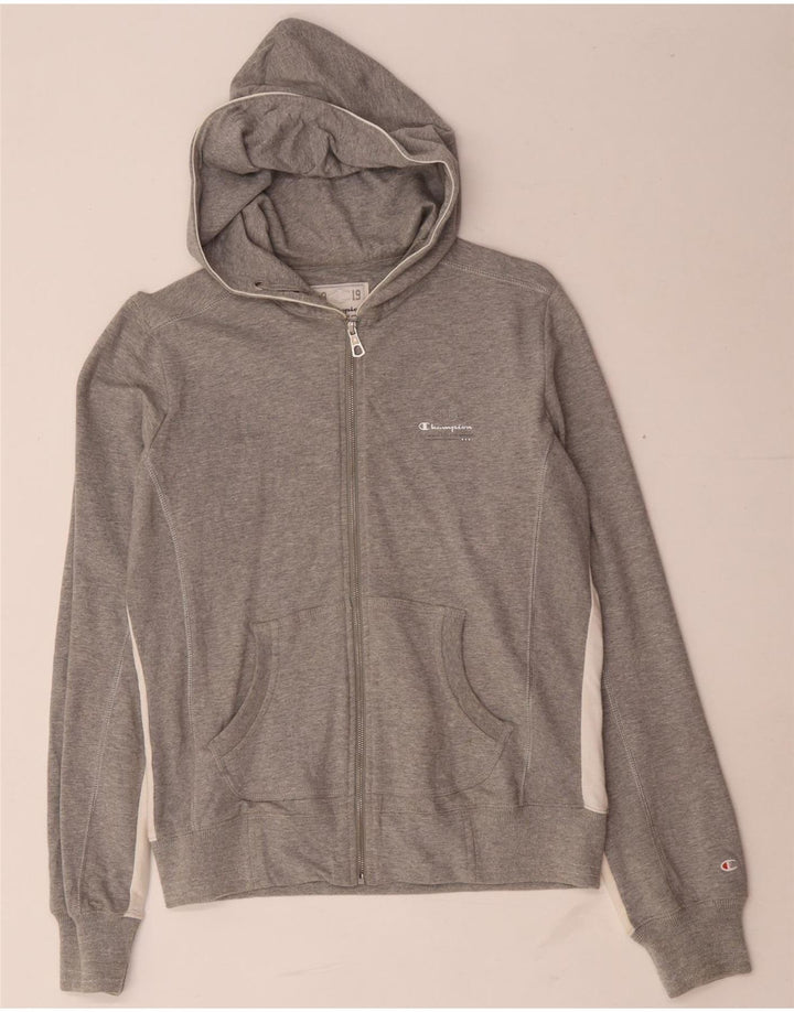 Champion Womens Heritage Classics Hættetrøje med lynlås UK 14 Medium Grey