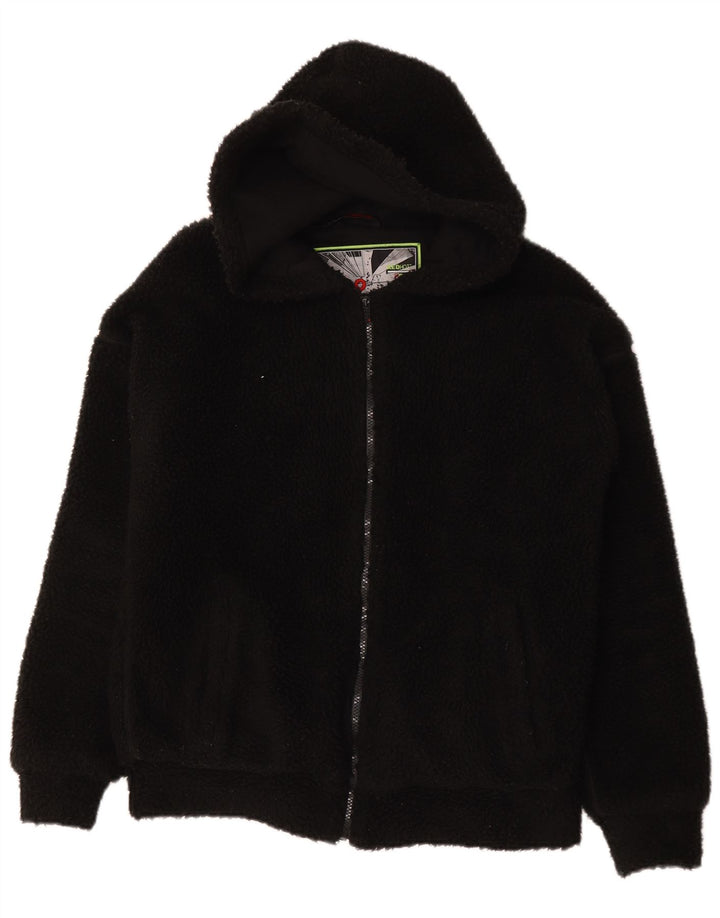 Mistral Herre Hætte Fleecejakke UK 38 Medium Sort Polyester