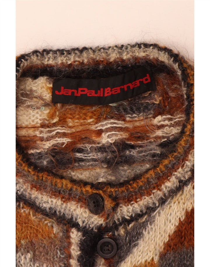 Jan Paul Barnard Dame Cardigan Sweater UK 14 Stor Flerfarvet