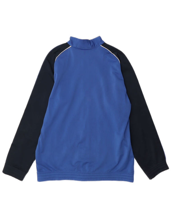 Champion Boys Tracksuit Top Jacket 13-14 Years XL Blue Colourblock