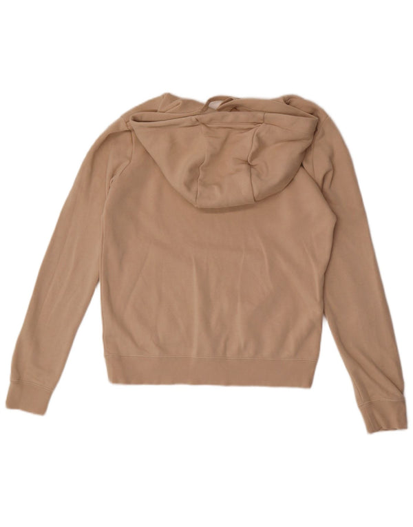 Nike oversized hættetrøjetrøje til kvinder UK 6 XS Beige Bomuld