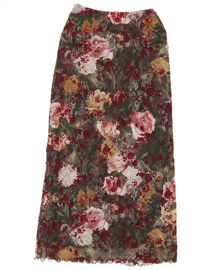 Urban Outfitters Dame Maxi Nederdel Small W26 Multicolored Floral Polyester