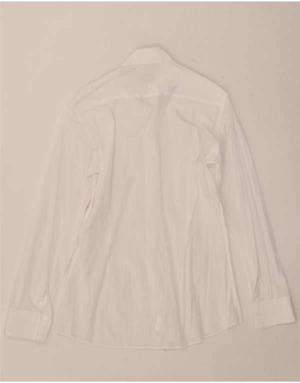 Carlo Pignatelli Herreskjorte Str. 38 15 Medium Hvid Polyester