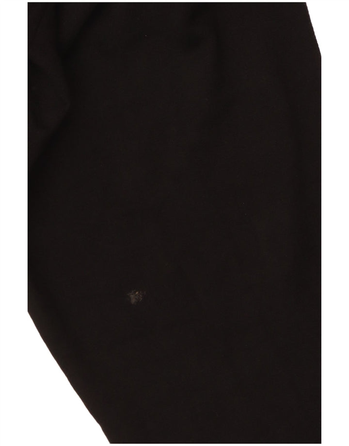 Puma Dame Flare Træningsdragt Bukser UK 12 Medium Sort Colourblock Bomuld