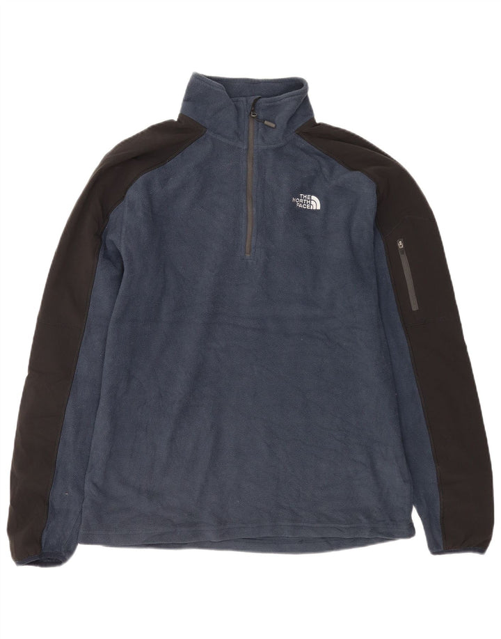 The North Face Herre Polartec Fleece Jumper Medium Navy Blue Polyester