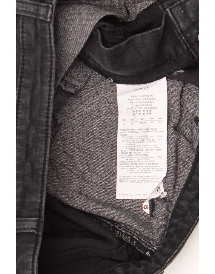 Armani Dame Skinny Jeans W28 L29 Sort Bomuld