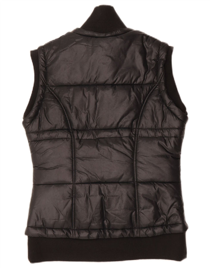Adidas Womens Polstret Gilet IT 44 Medium Black Polyester