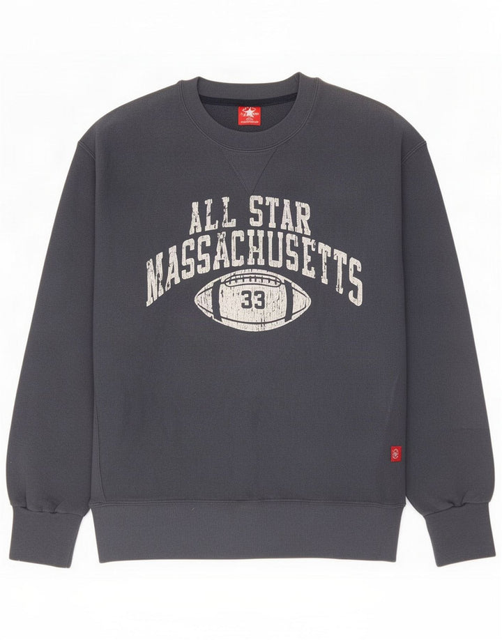 Converse Grafisk Sweatshirt-trøje til mænd, lille marineblå bomuld