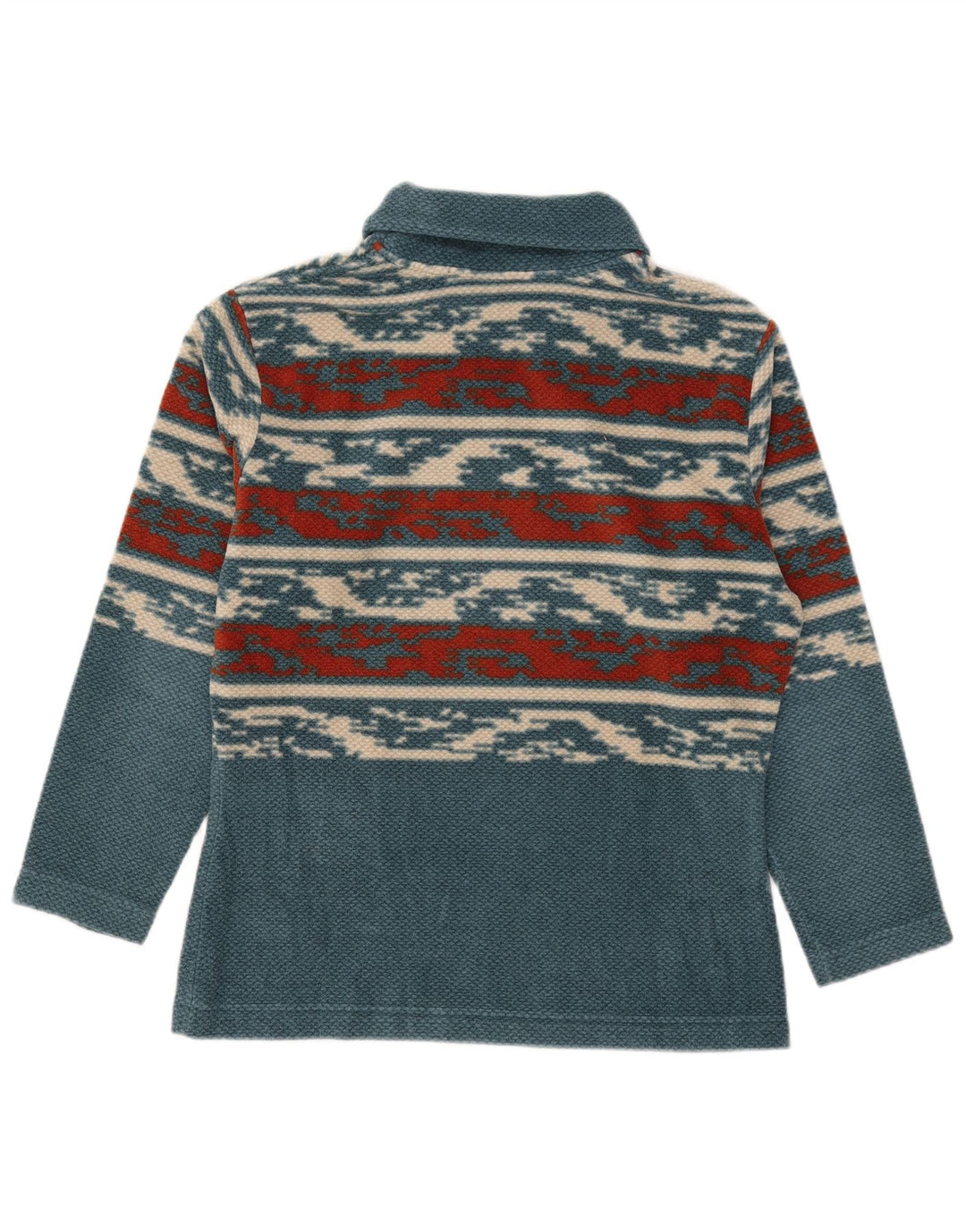 Fila Dame Rullehalstrøje IT 44 Medium Blå Stribet