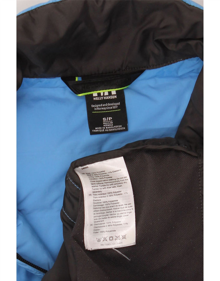 Helly Hansen Polstret Damejakke UK 10 Small Blue Colourblock Polyester