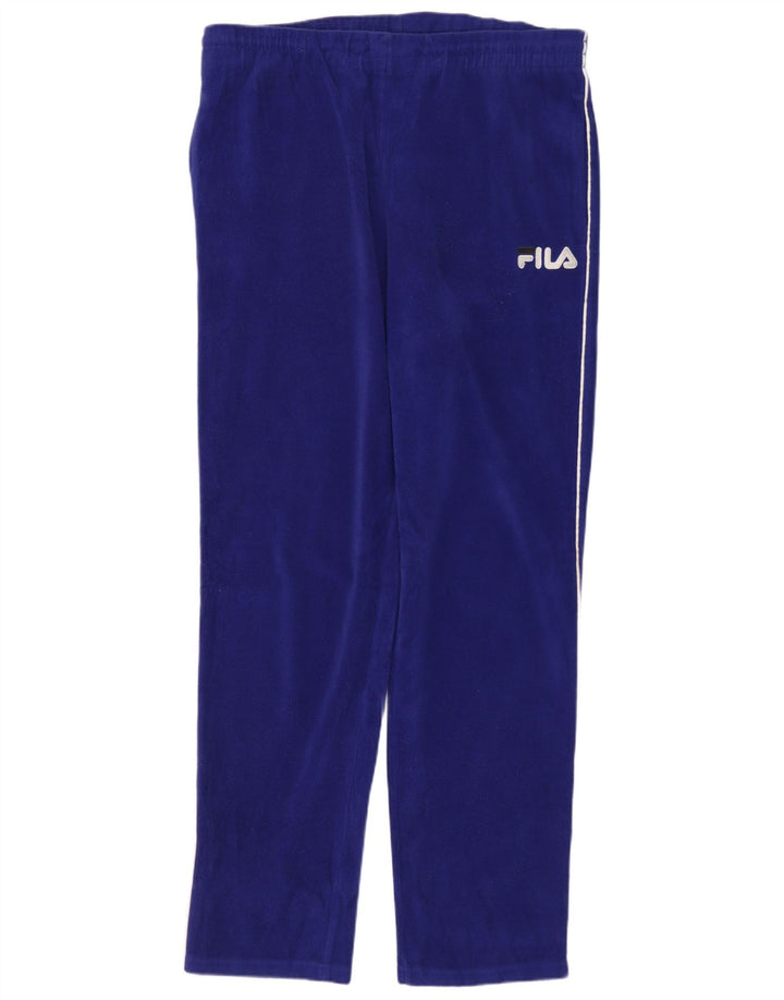 FILA Herre Fleece træningsdragt Bukser IT 48 Medium Blue