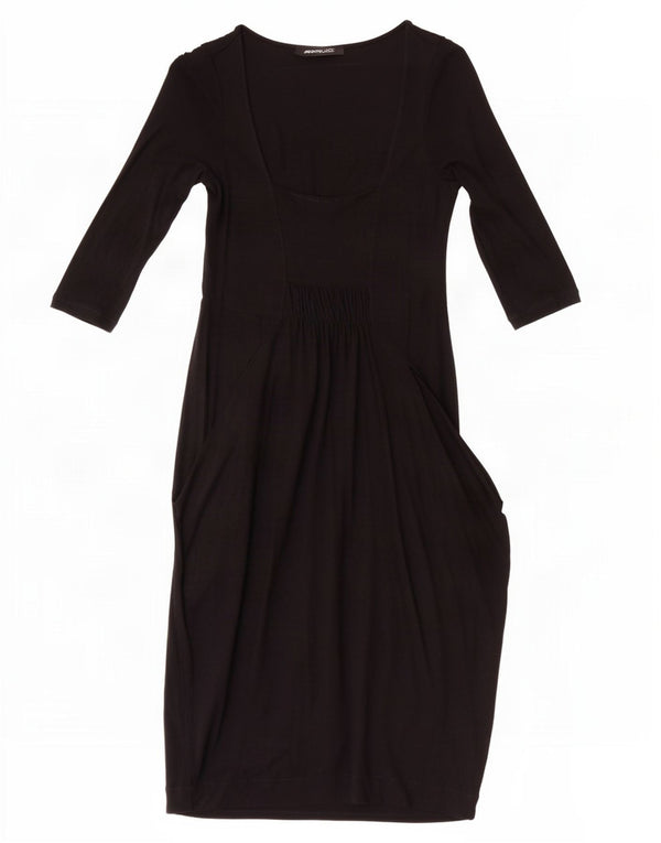 Penny Black Dame Langærmet Skede Kjole UK 8 Small Viscose