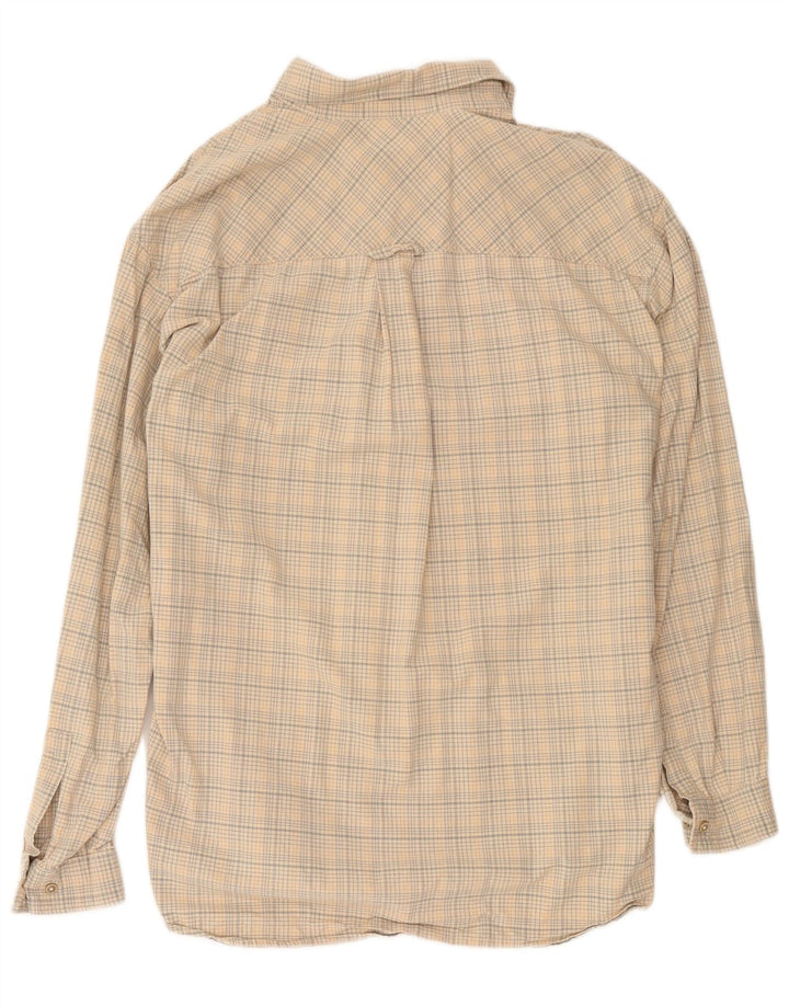 Marlboro Classics herreskjorte 2XL beige ternet bomuld