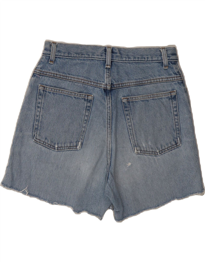 L.L.BEAN Womens Original Fit Denim Shorts US 8 Medium W30 Blue Vintage L.L.Bean and Second-Hand L.L.Bean from Messina Hembry 